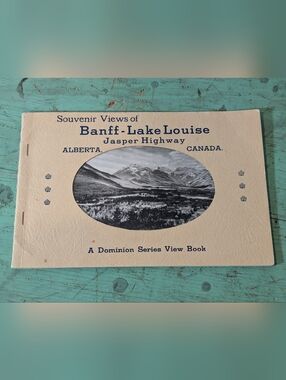 Souvenir Views of Banff-Lake Louise Jasper Highway, Alberta, Canada. Photographs